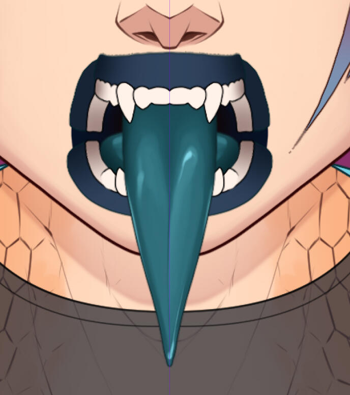 Closeup: Tongue Closeup: Tongue